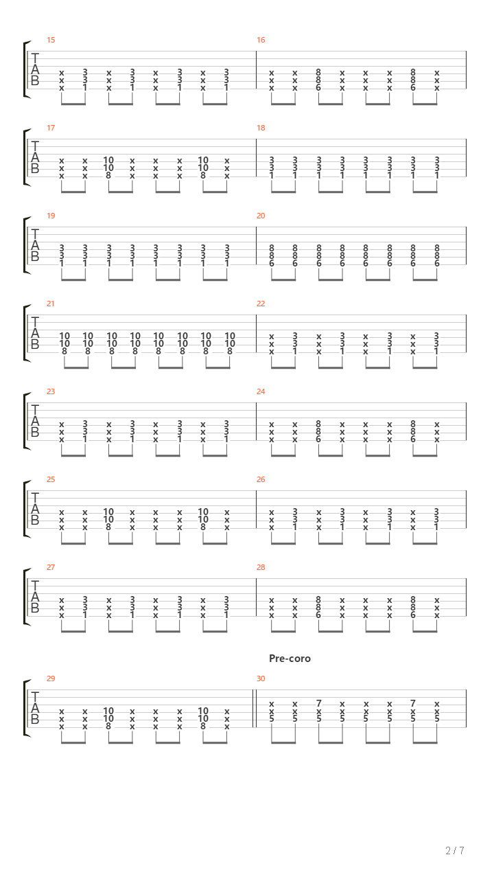 Prendan La Radio吉他谱