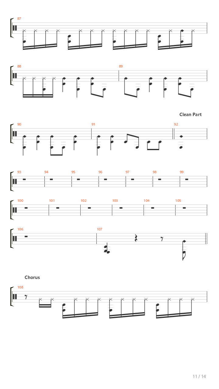 2nd Chapter吉他谱