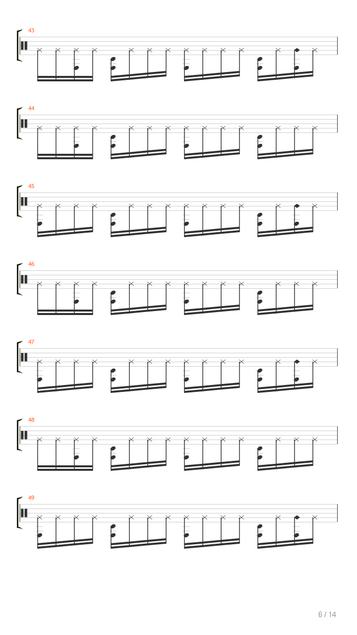 2nd Chapter吉他谱