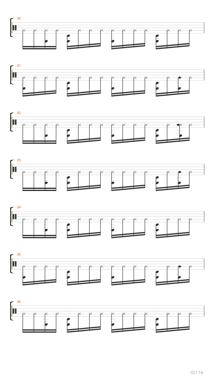 2nd Chapter吉他谱