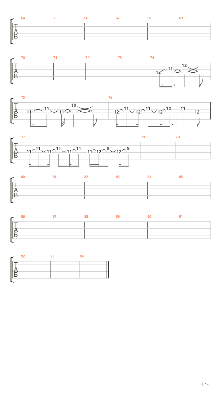 Incep Sa Pierd吉他谱