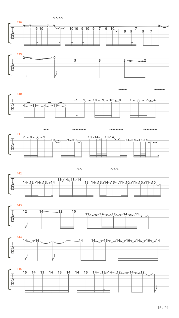 La Danza Del Fuego吉他谱