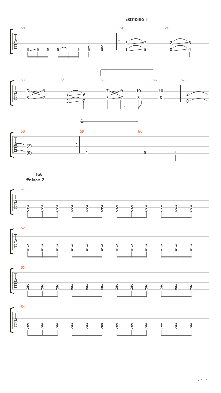 La Danza Del Fuego吉他谱