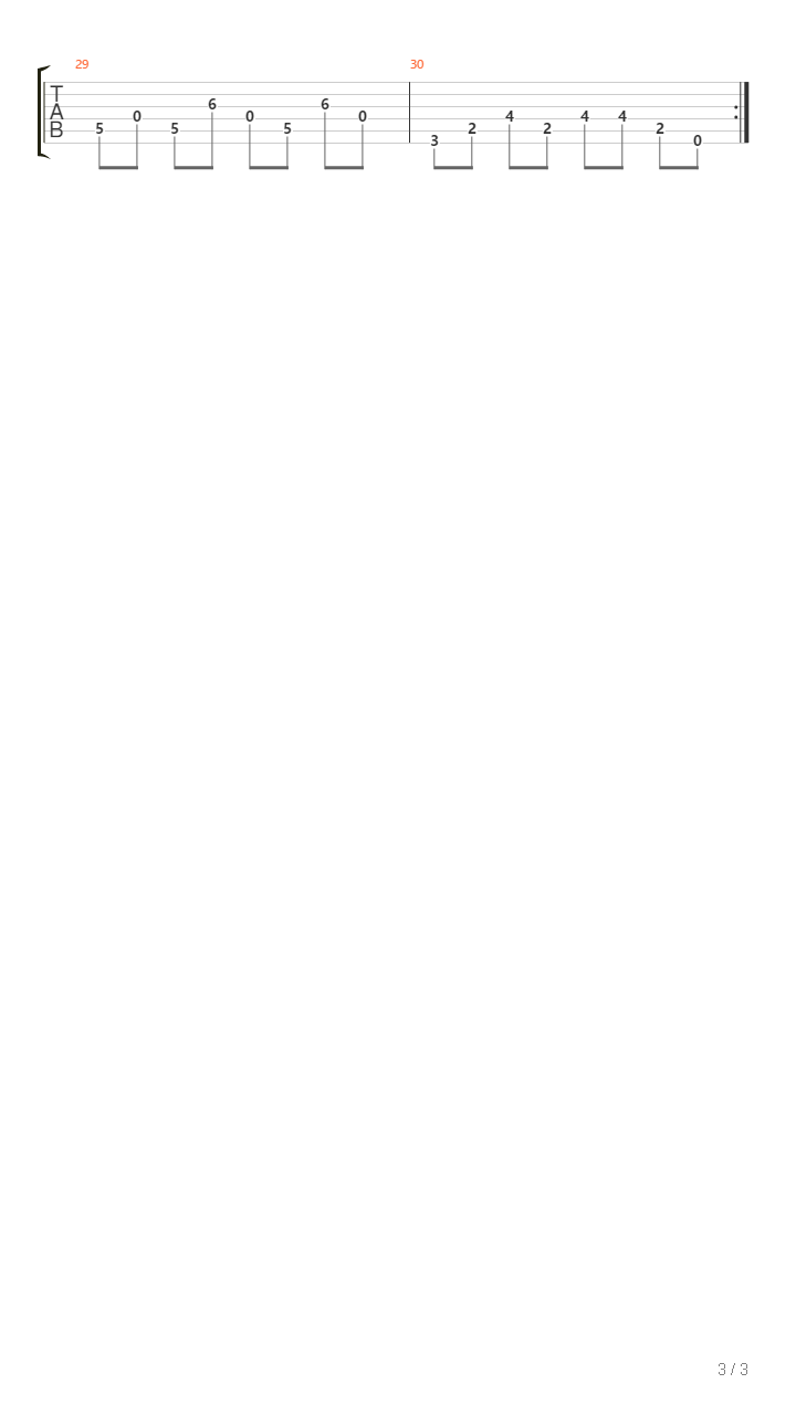 Nullpont吉他谱