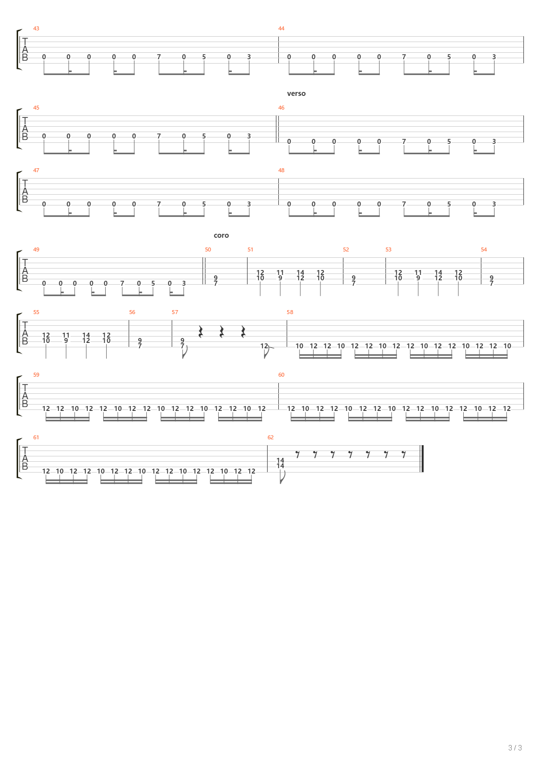 Festn De Muecas吉他谱