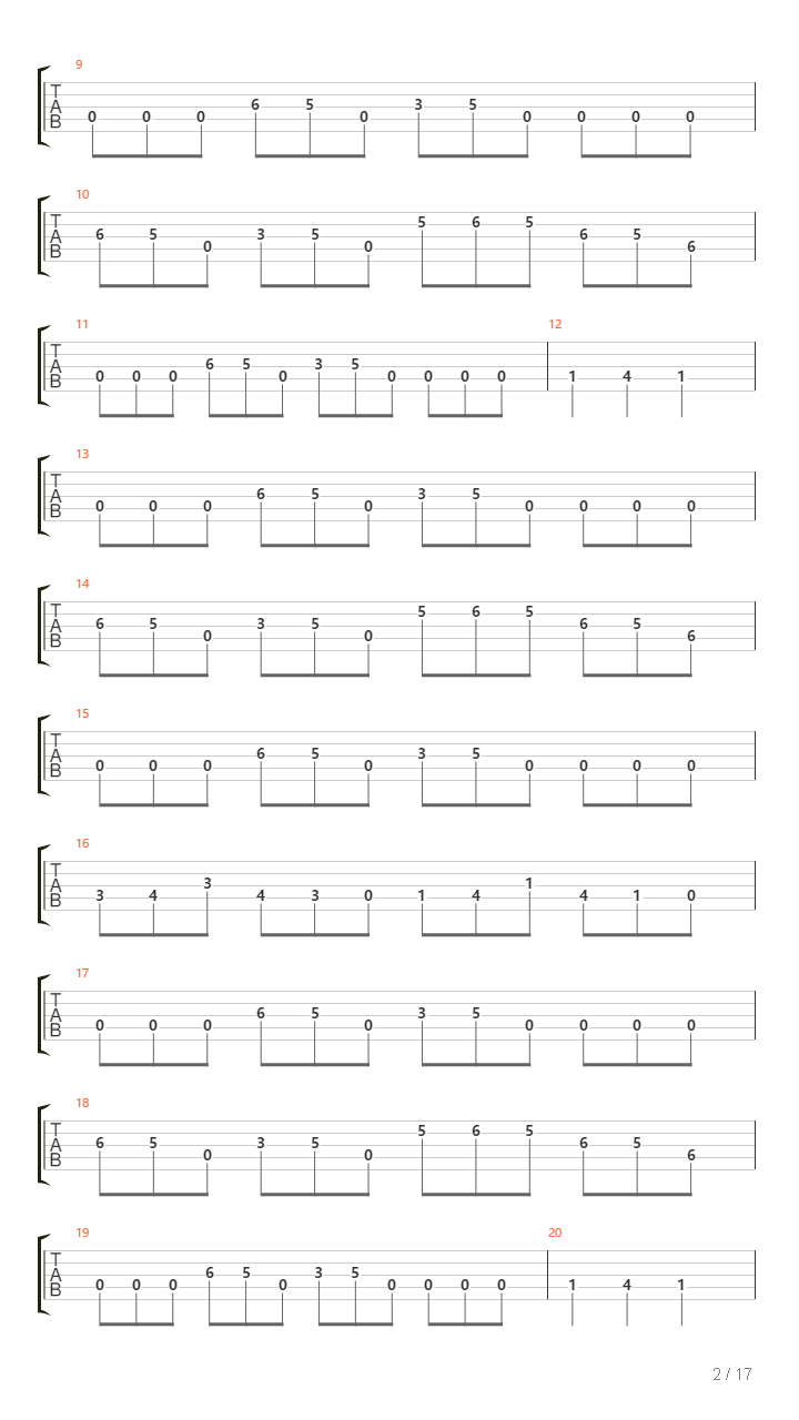 All Else Fails吉他谱