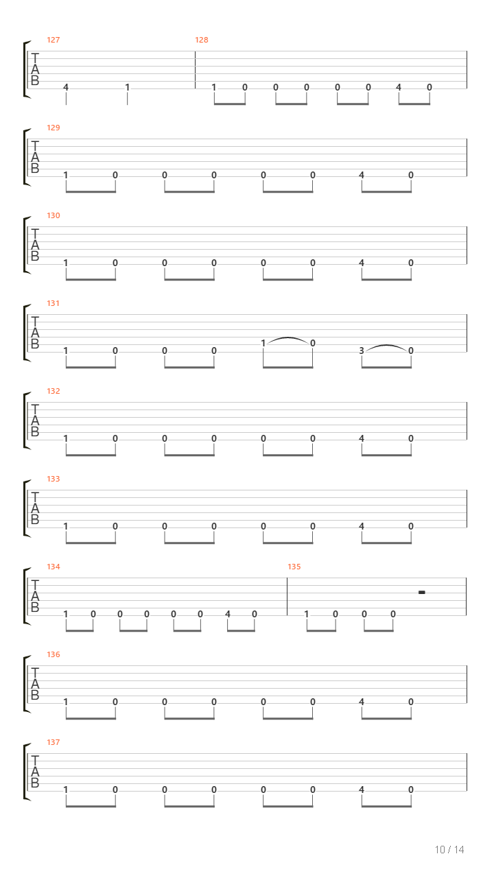 Through The Haze吉他谱