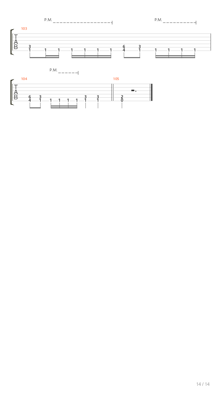 Panzer Attack吉他谱