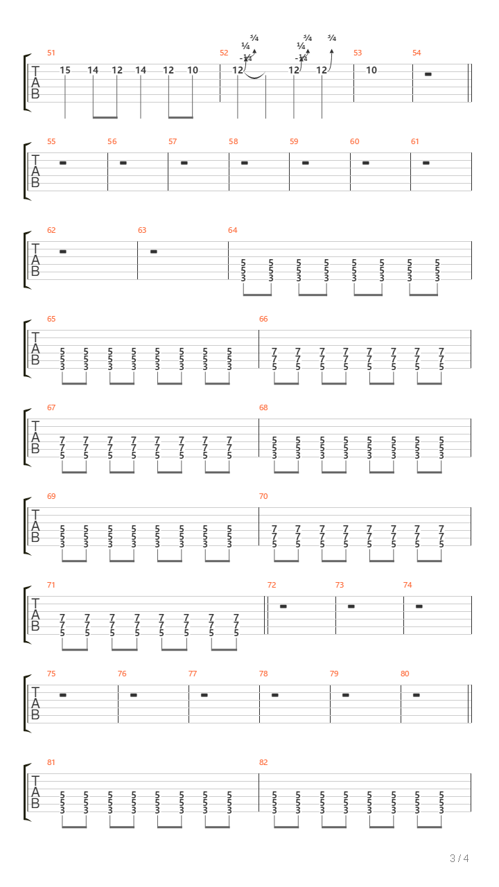 Rindu吉他谱