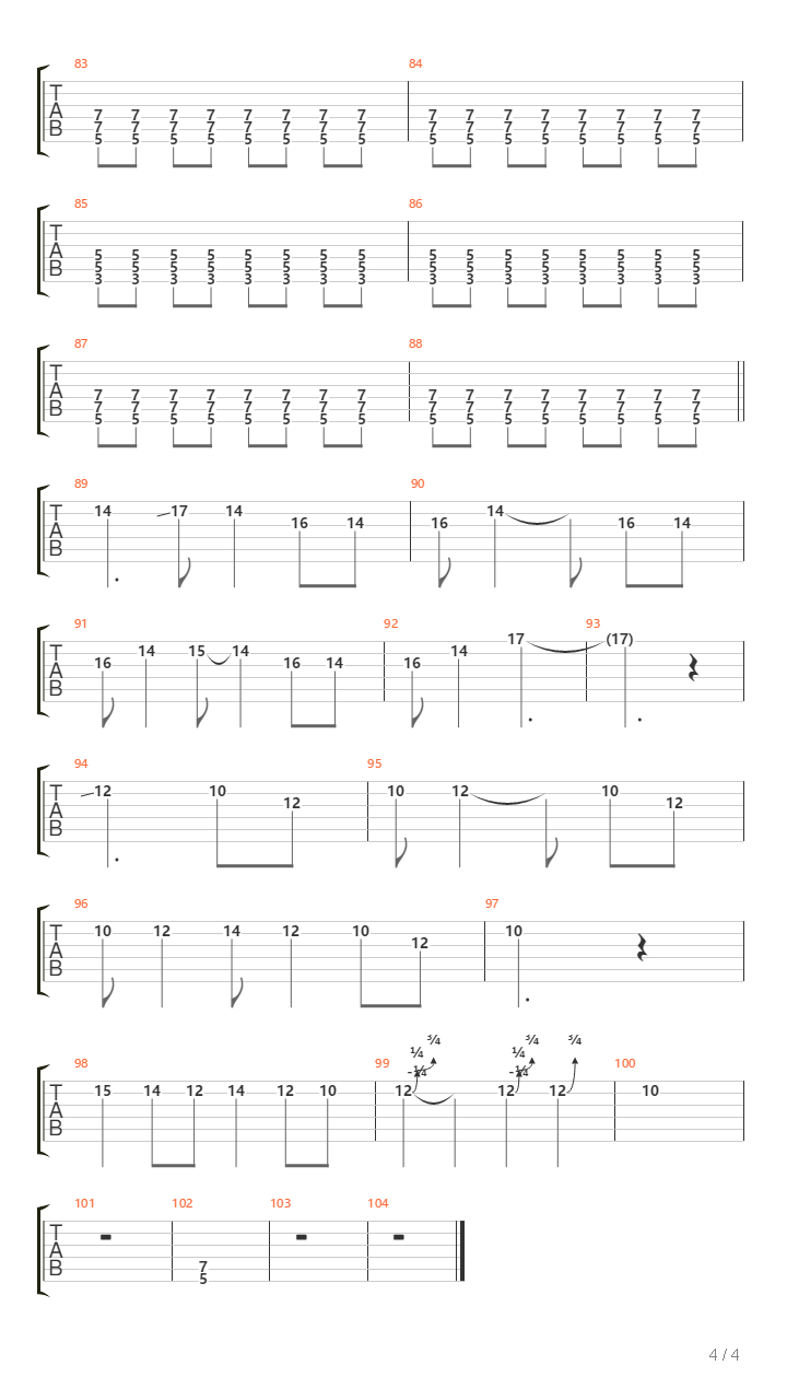 Rindu吉他谱