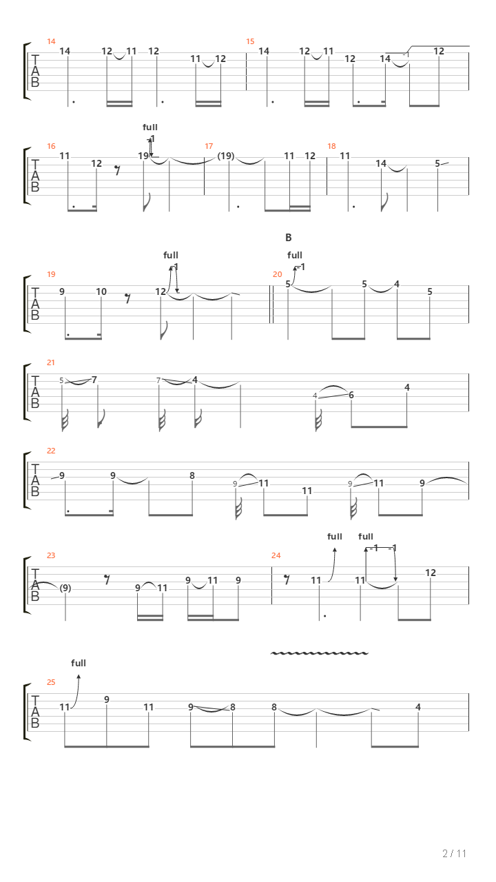 A Problem Of The Life吉他谱