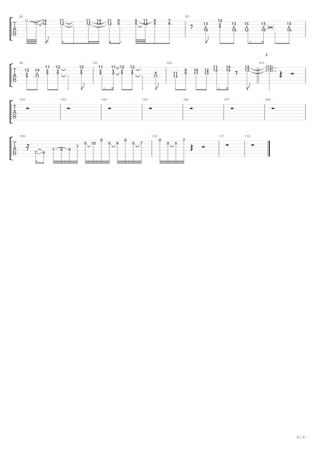 Balance吉他谱