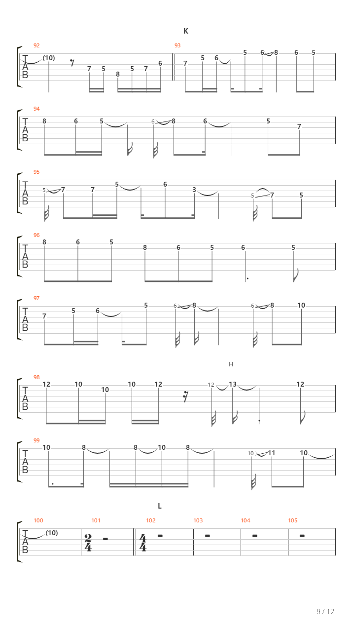 Existence Of The Soul吉他谱