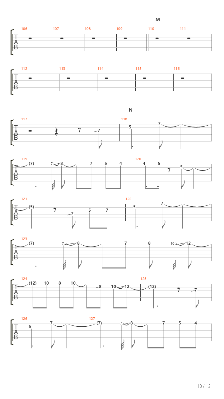 Existence Of The Soul吉他谱