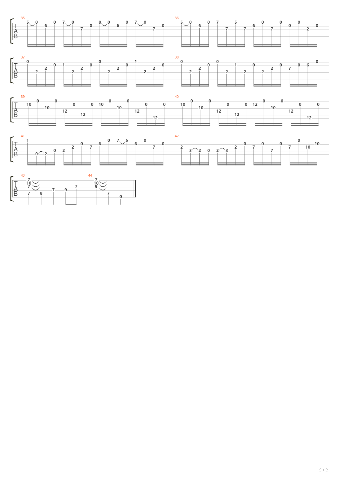 Sakura吉他谱