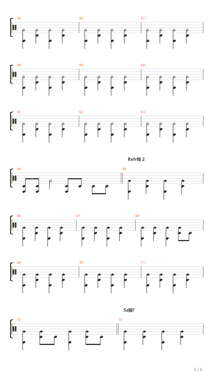 Valami Veget Er吉他谱