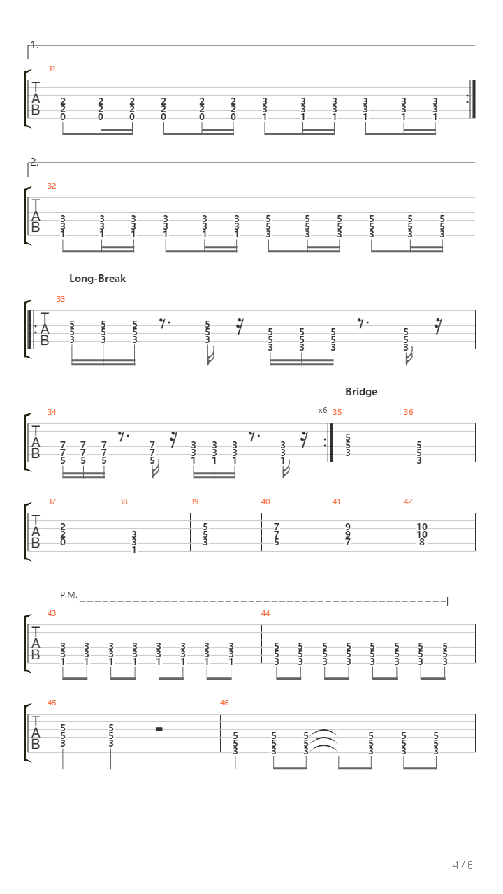 Ksst Die Faschisten吉他谱