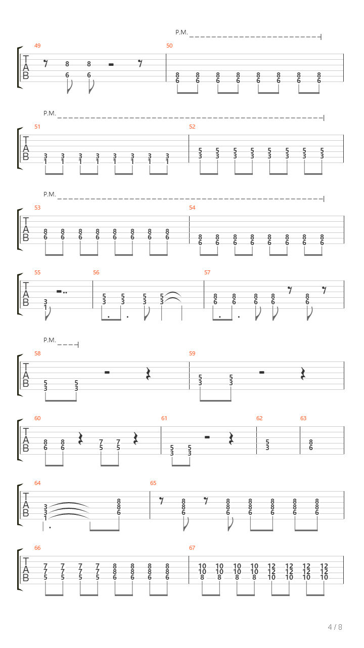 Segundo吉他谱