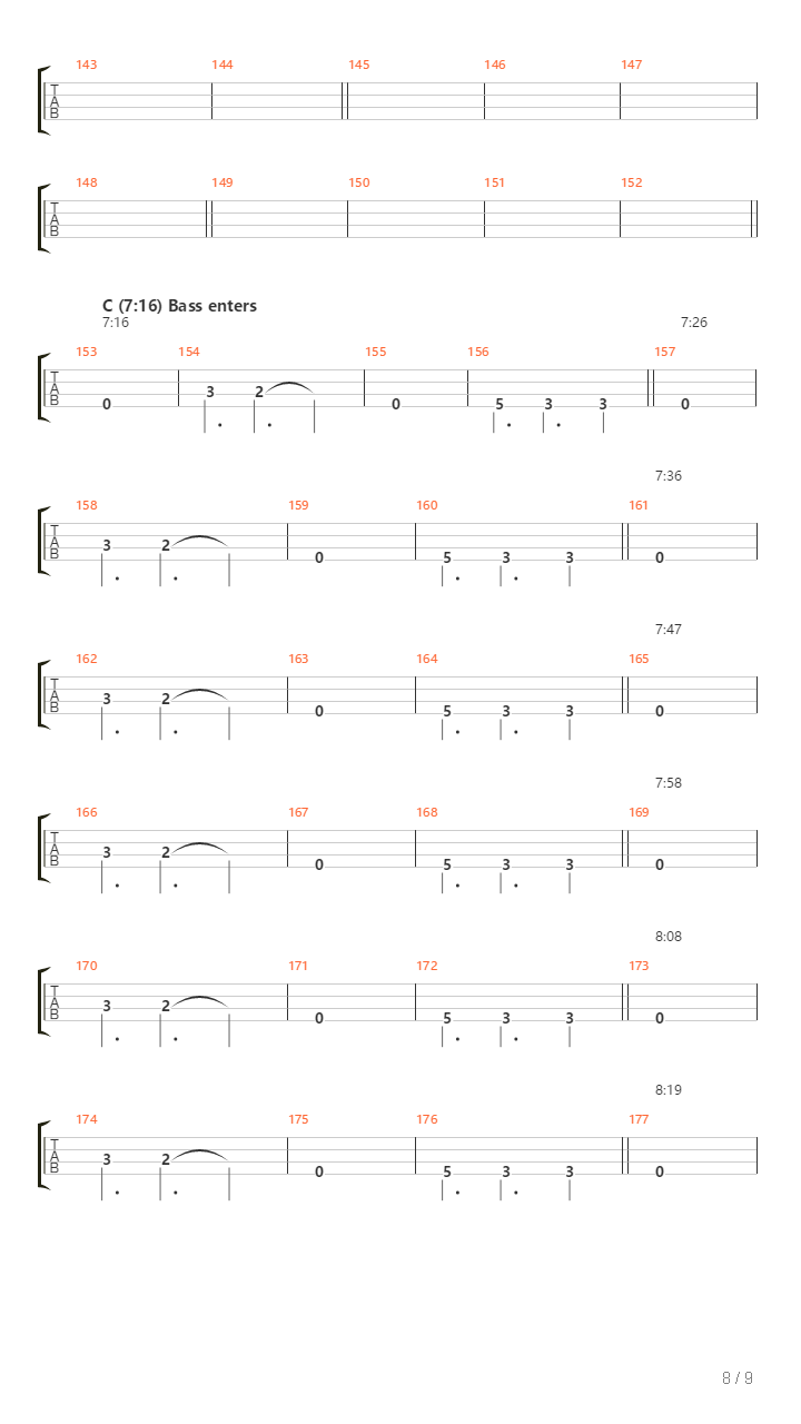 Das Auge吉他谱