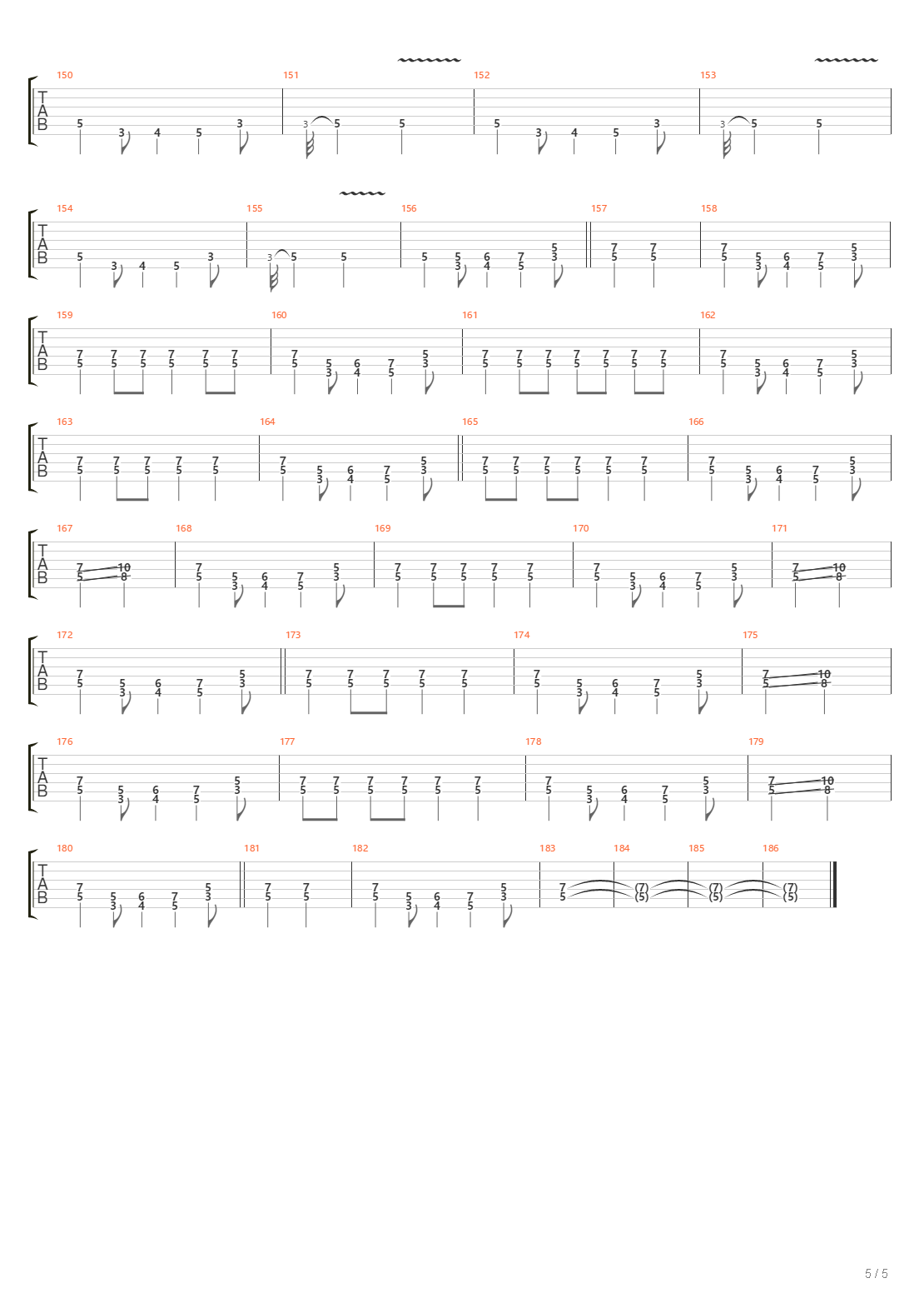 Electric Machine吉他谱