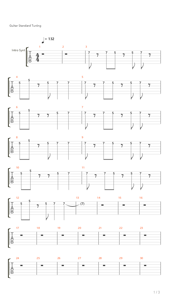 Blossom吉他谱