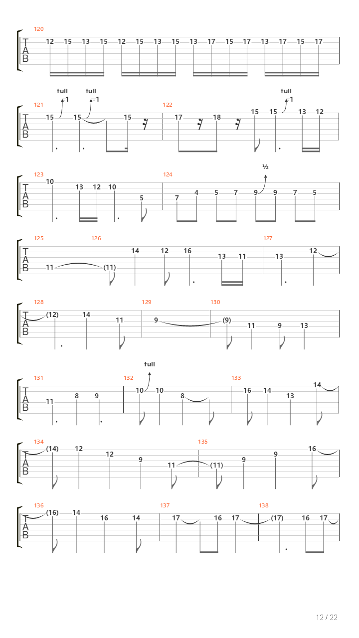 80吉他谱