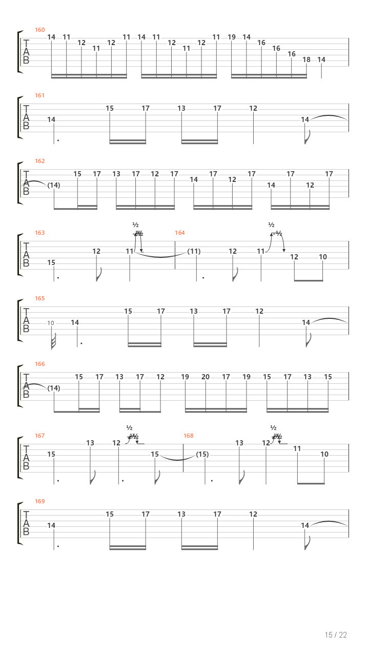 80吉他谱