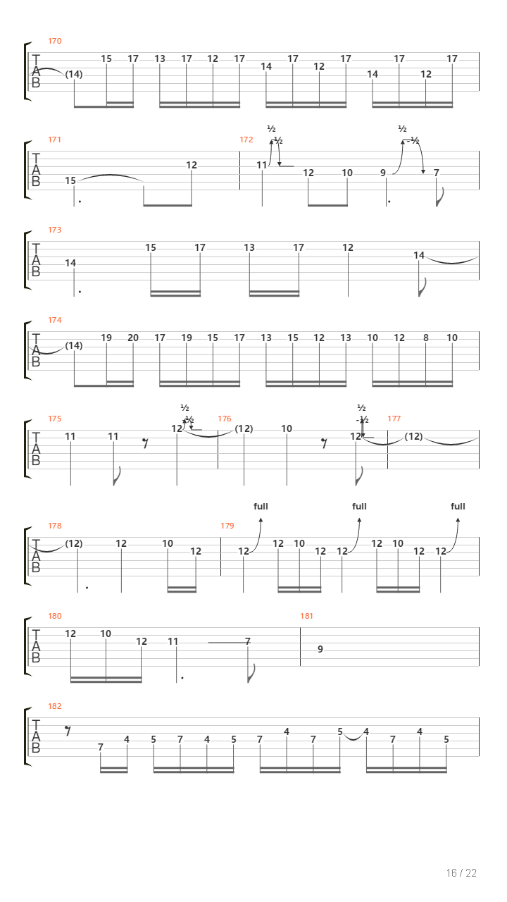 80吉他谱