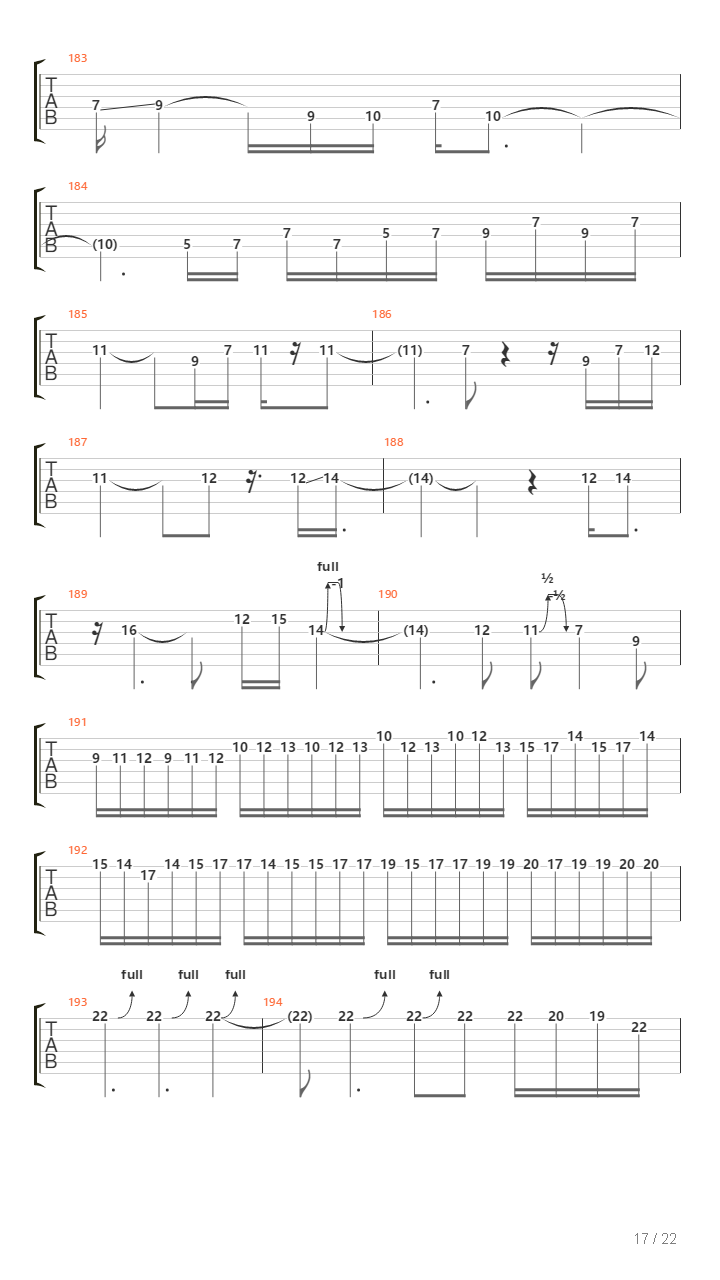 80吉他谱