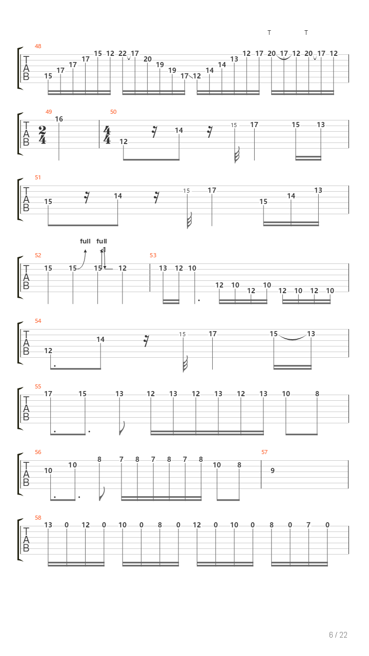 80吉他谱