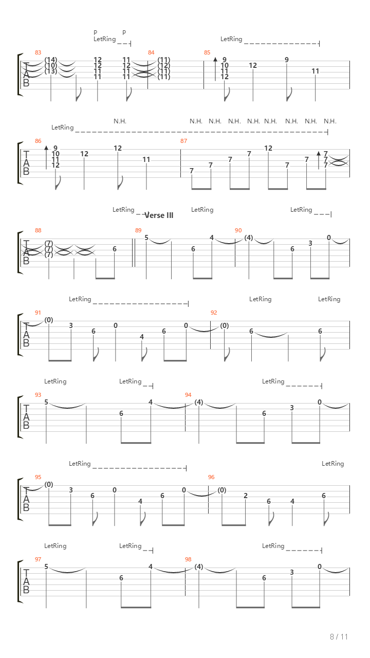 Veritas吉他谱