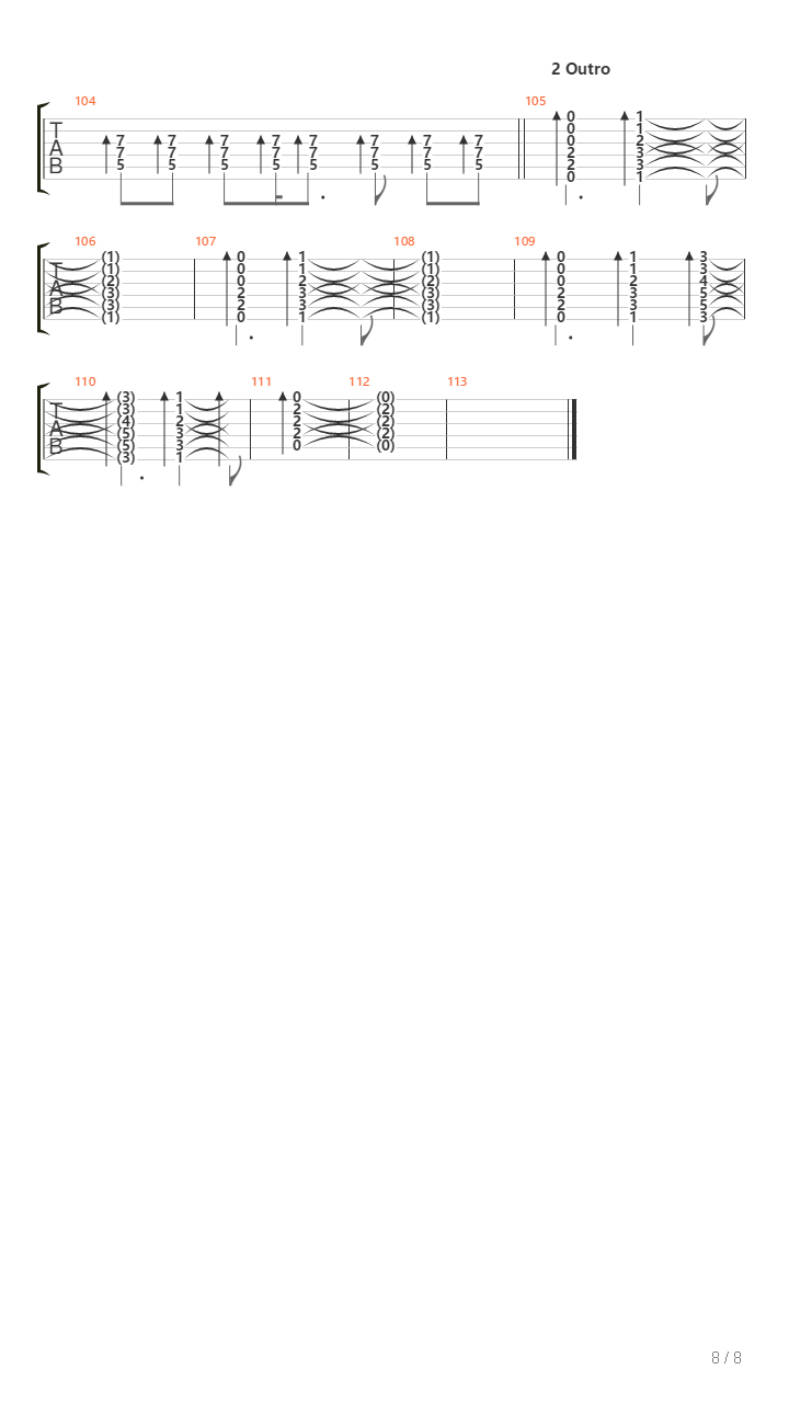 Dozen吉他谱