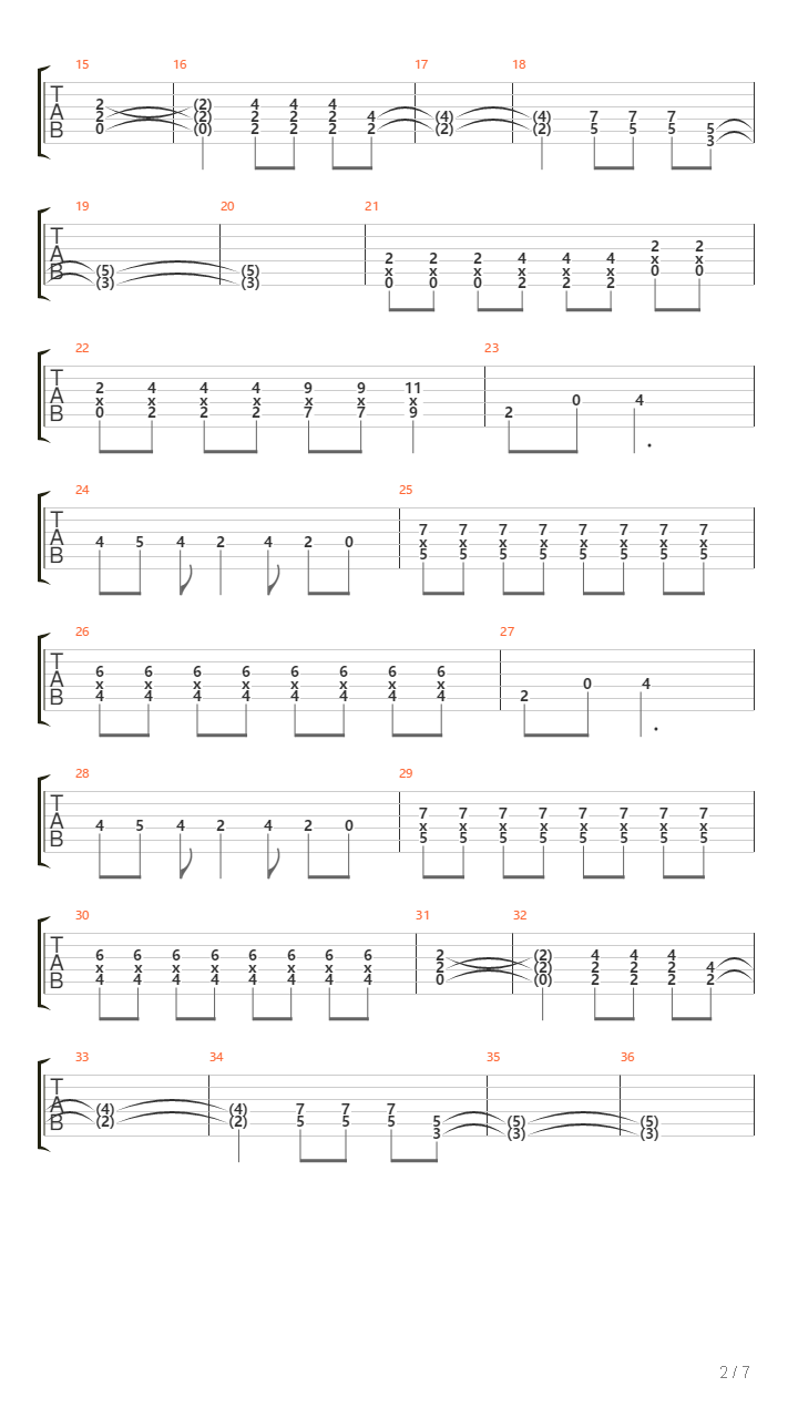 Original Me吉他谱