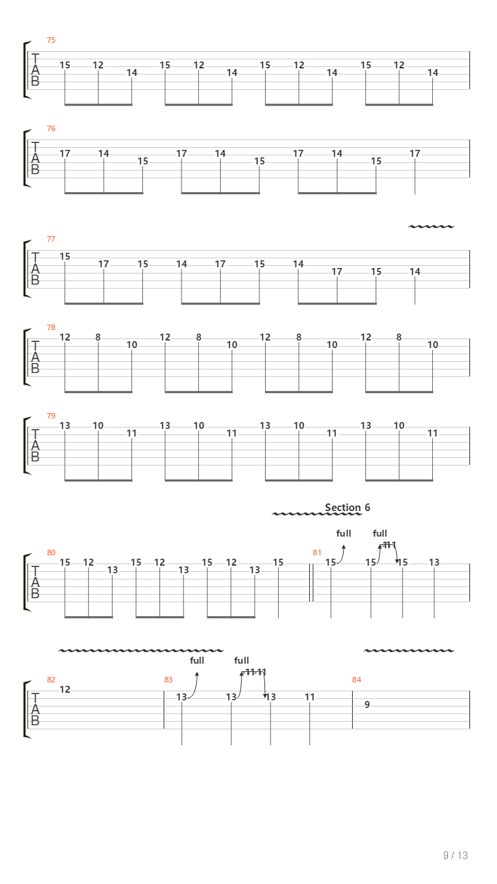 March Of The Spider吉他谱