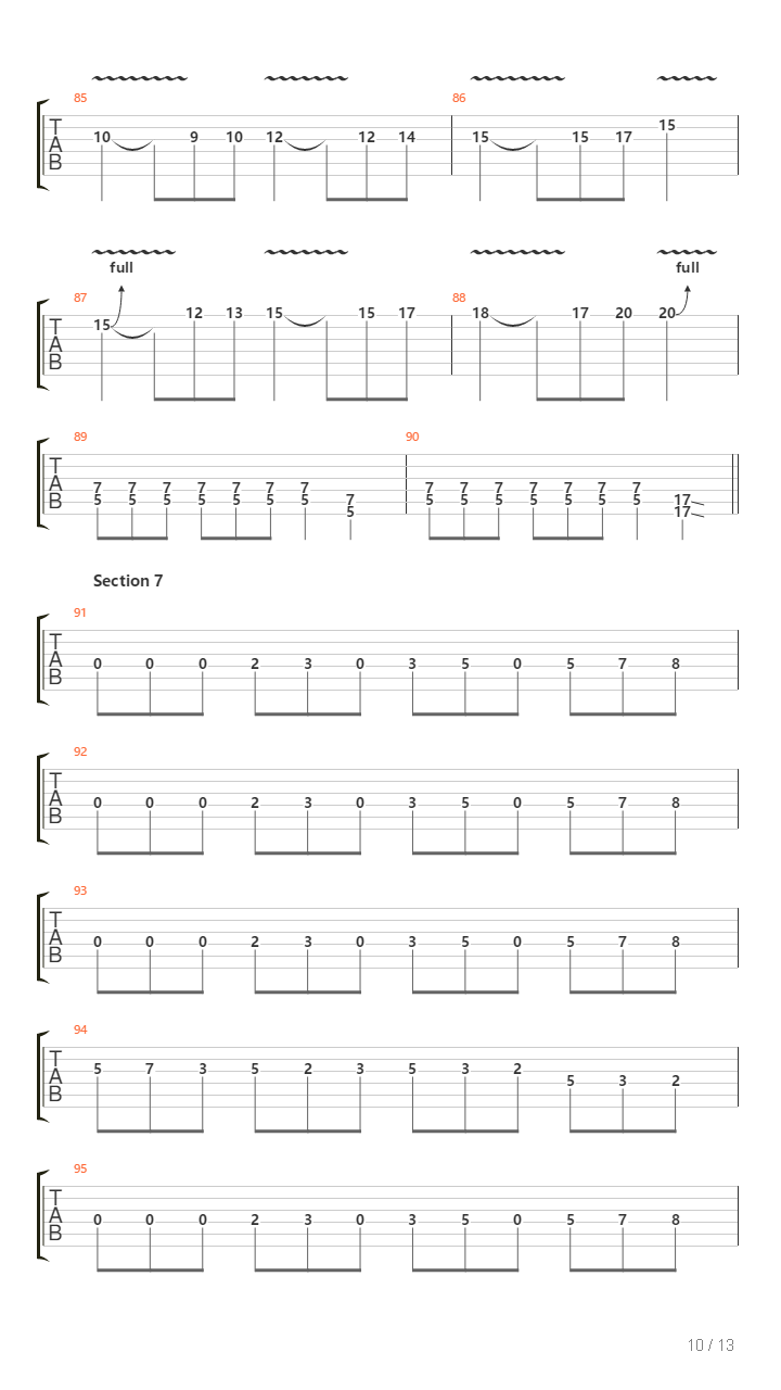 March Of The Spider吉他谱