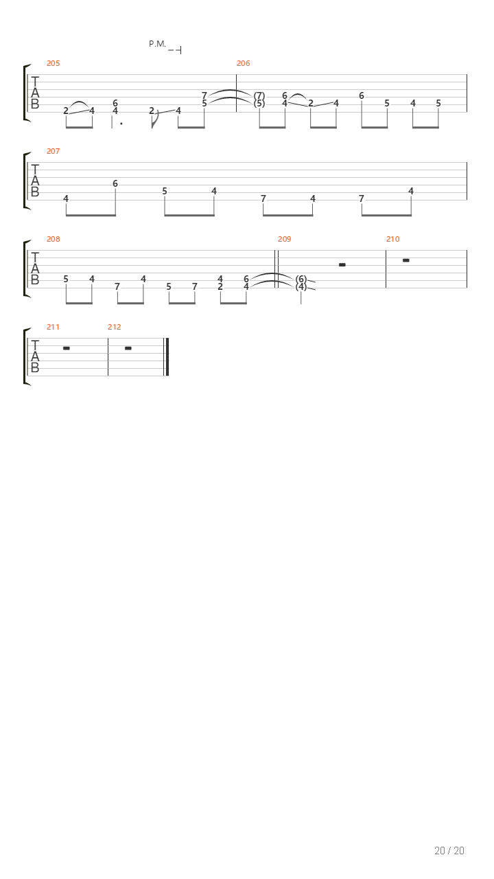 Architects吉他谱