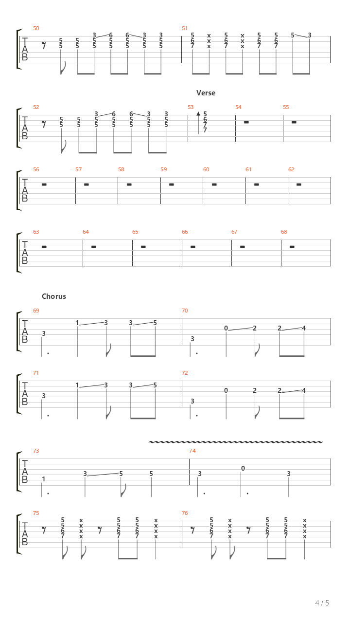 Lalala吉他谱