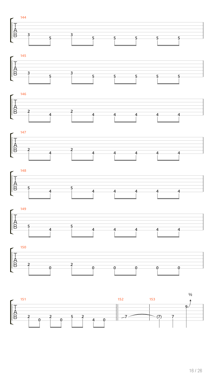 Echoes Of Silence吉他谱