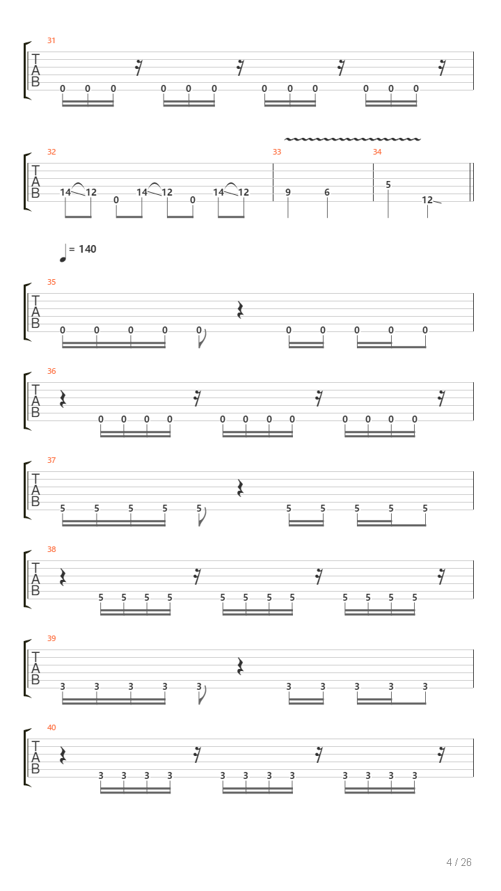 Echoes Of Silence吉他谱