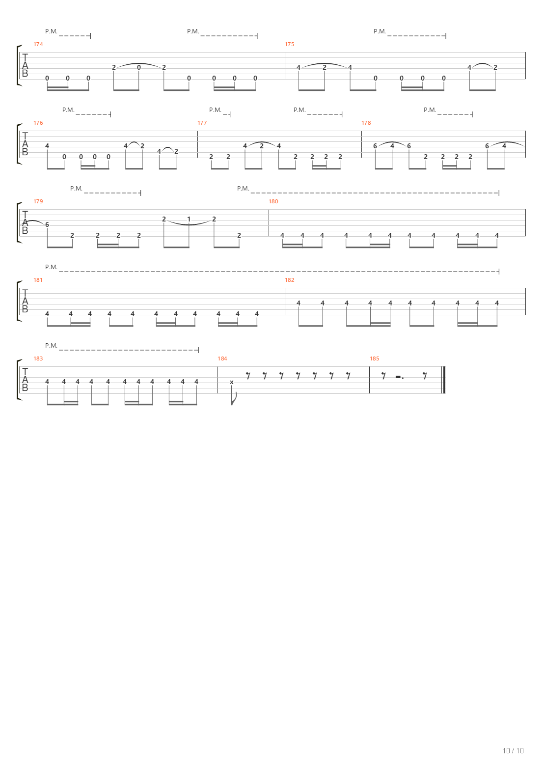 The Edge Of The Knife吉他谱