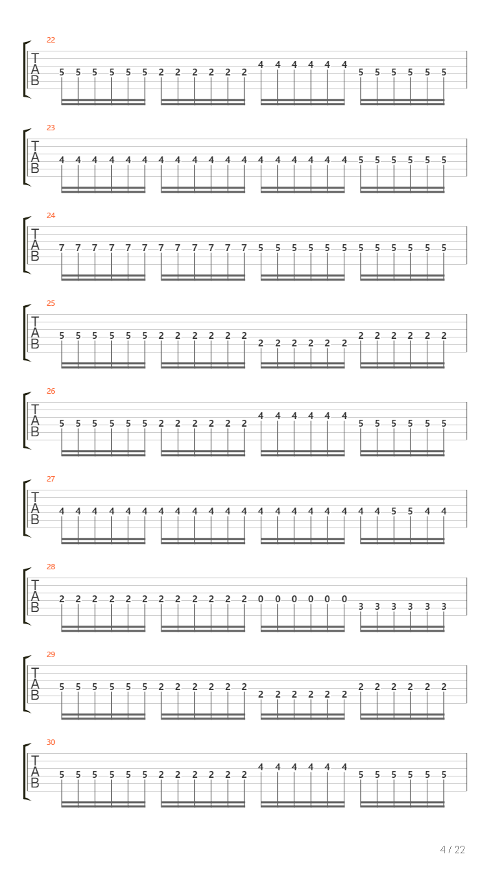 Serpents Of The Black Sun吉他谱