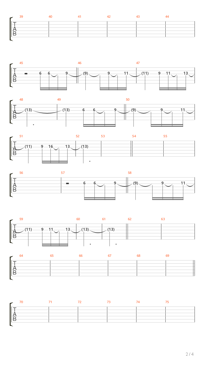 Samara吉他谱