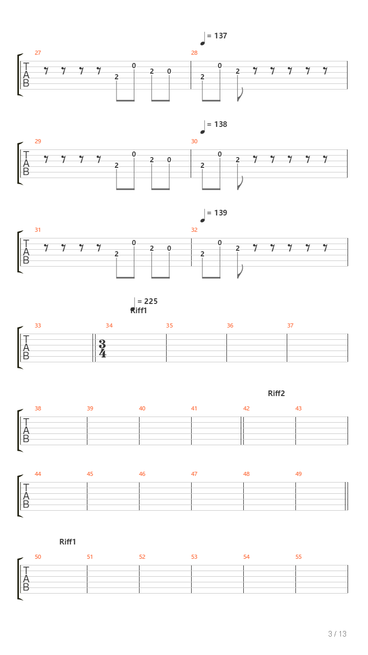 Venator吉他谱