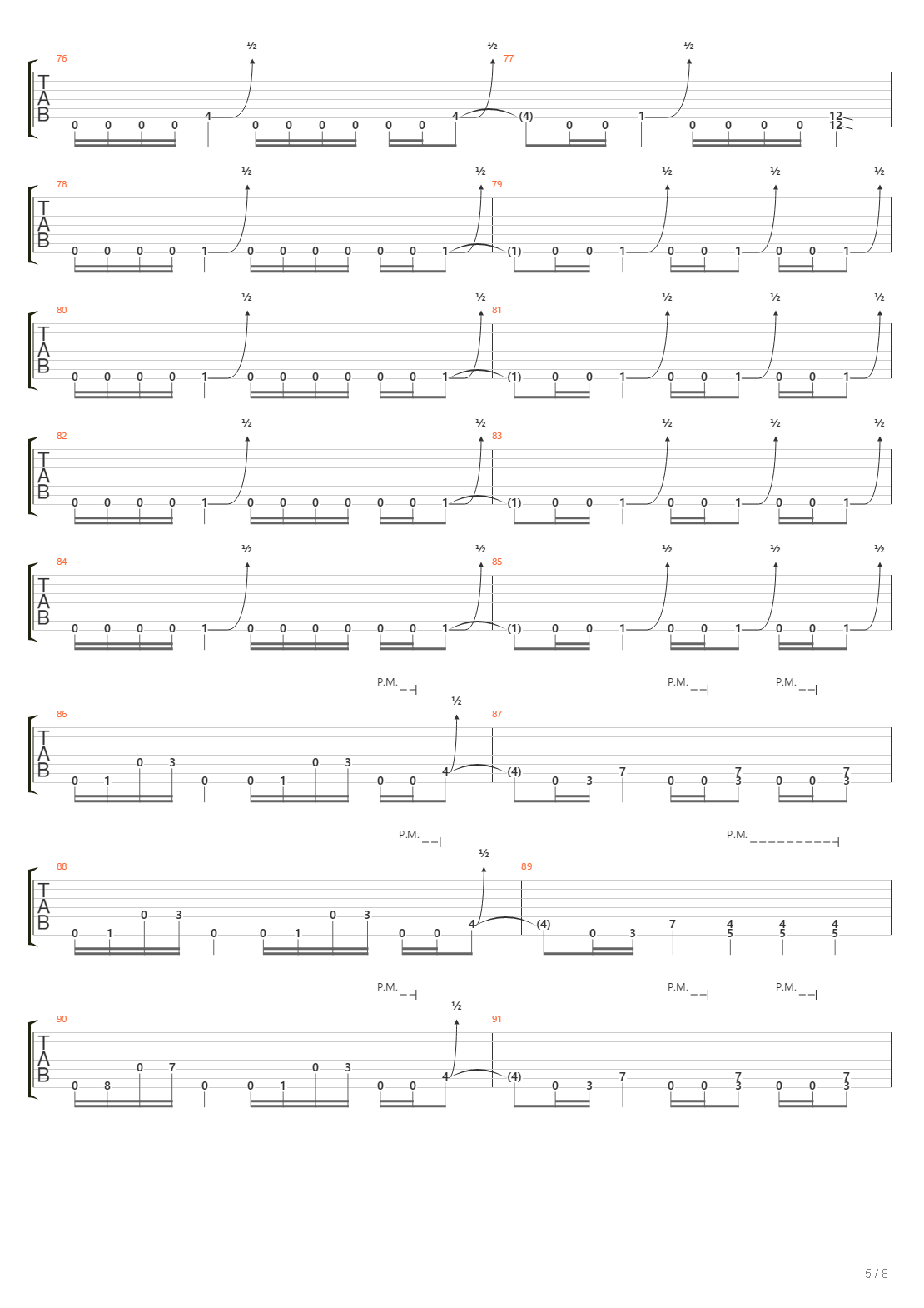 At The End Of The Edge吉他谱