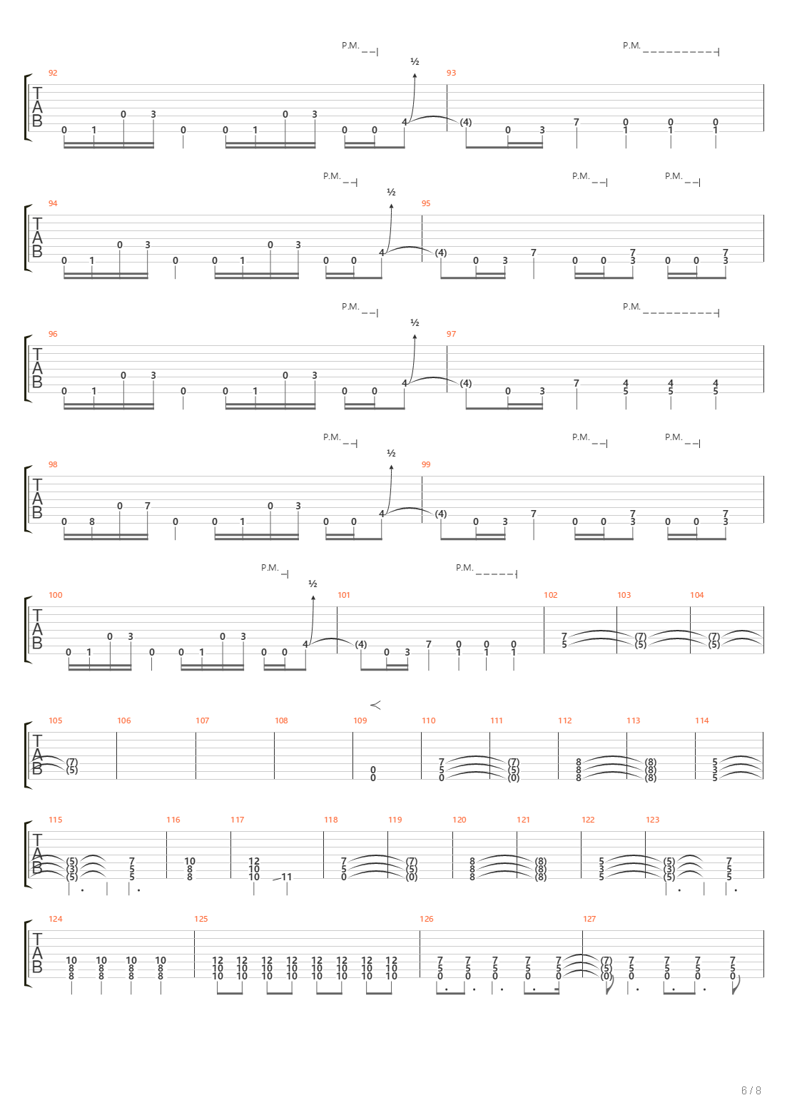 At The End Of The Edge吉他谱