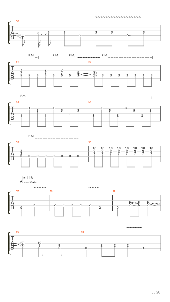 History Of The Metal In One Song吉他谱