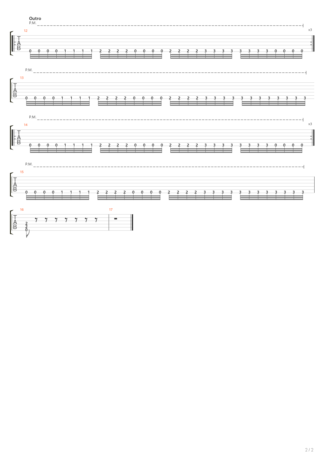 Failed State吉他谱