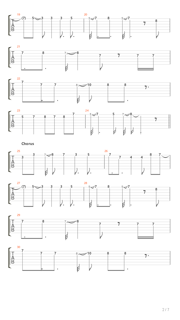 Hitoribochi吉他谱