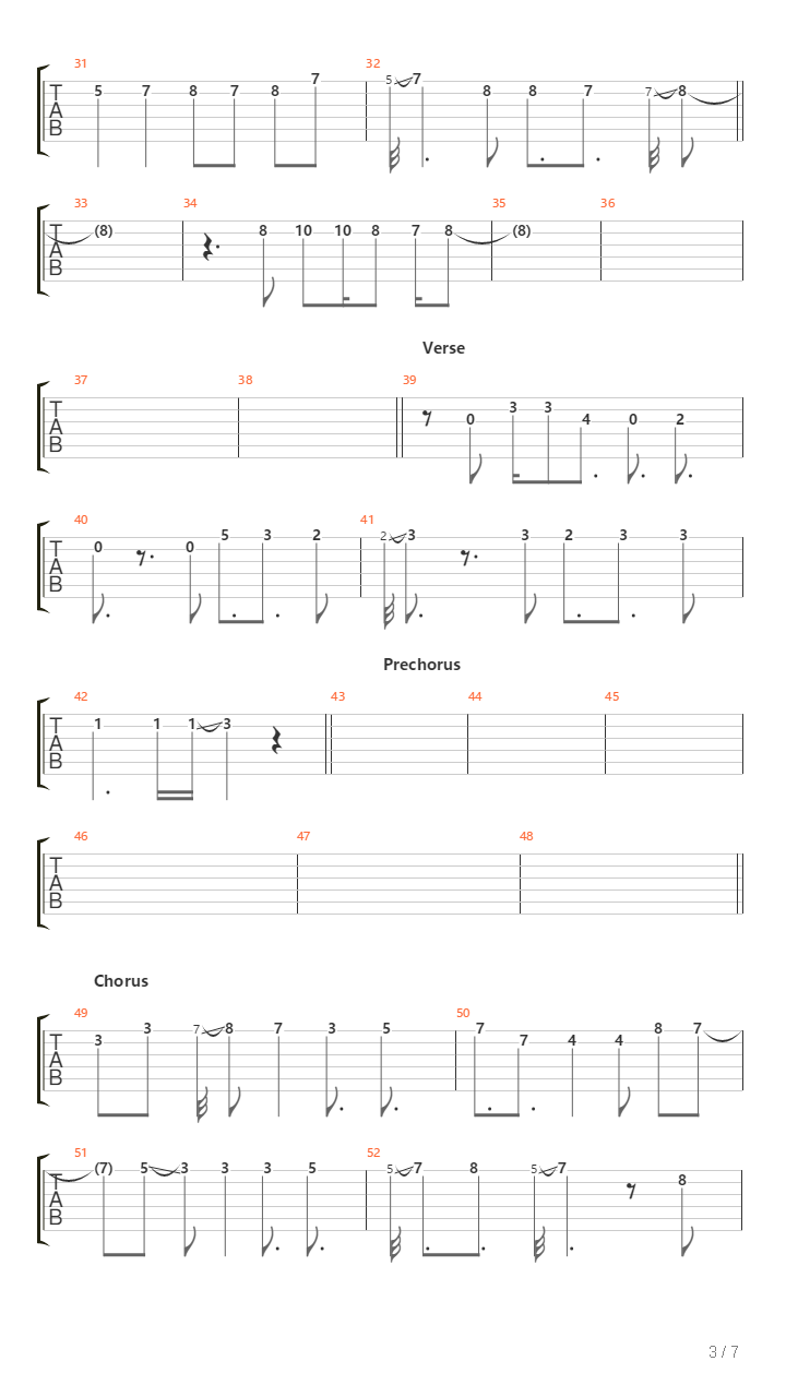 Hitoribochi吉他谱