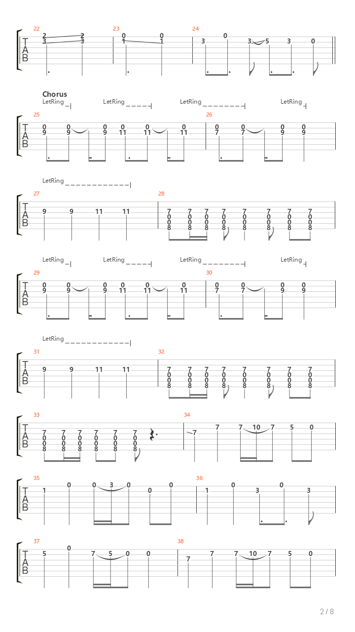 Trains吉他谱